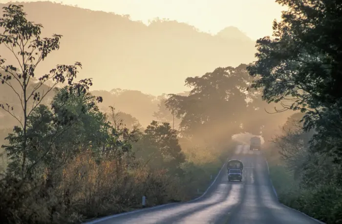 Framed Print : Road to Bonampak