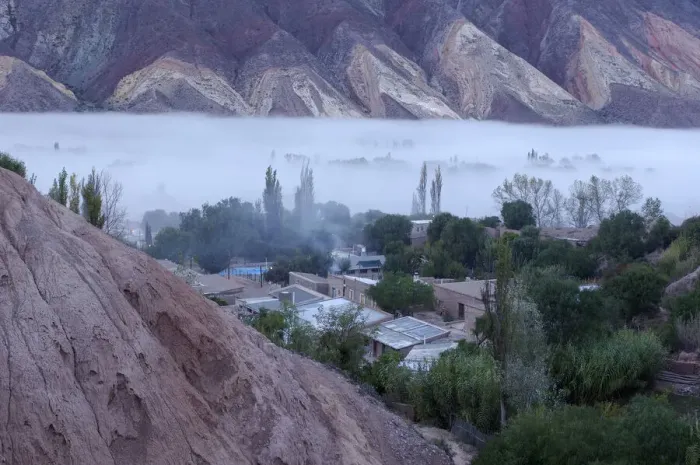 Framed Print : Salta. South America, Argentina, Jujuy, Humahuaca, Maimara, Quebra Humahuaca