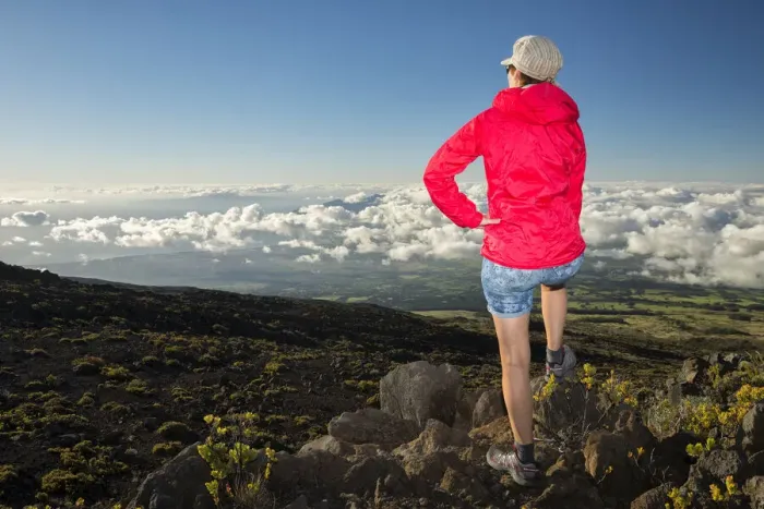 Framed Print : Maui. USA, Hawaii, Maui, Haleakala, National Park, hiking MR