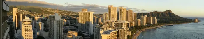 Framed Print : Oahu. USA, Hawaii, Oahu, Honolulu, Waikiki, panorama Framed Print : Oahu. USA, Hawaii, Oahu, Honolulu, Waikiki, panorama