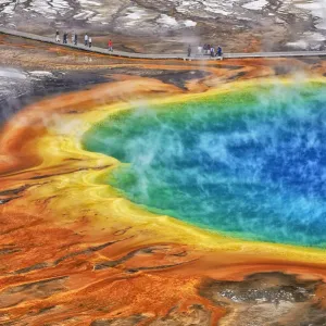 Grand Prismatic Spring, Yellowstone Grand Prismatic Spring, Yellowstone