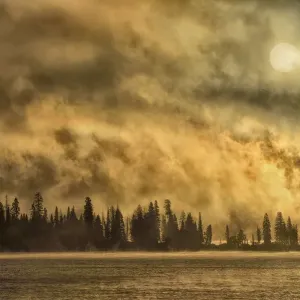 Yellowstone lake Yellowstone lake