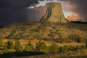 American West Prints: Devils Tower