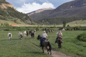 American West Prints: Red Rock Ranch Guest Ranch